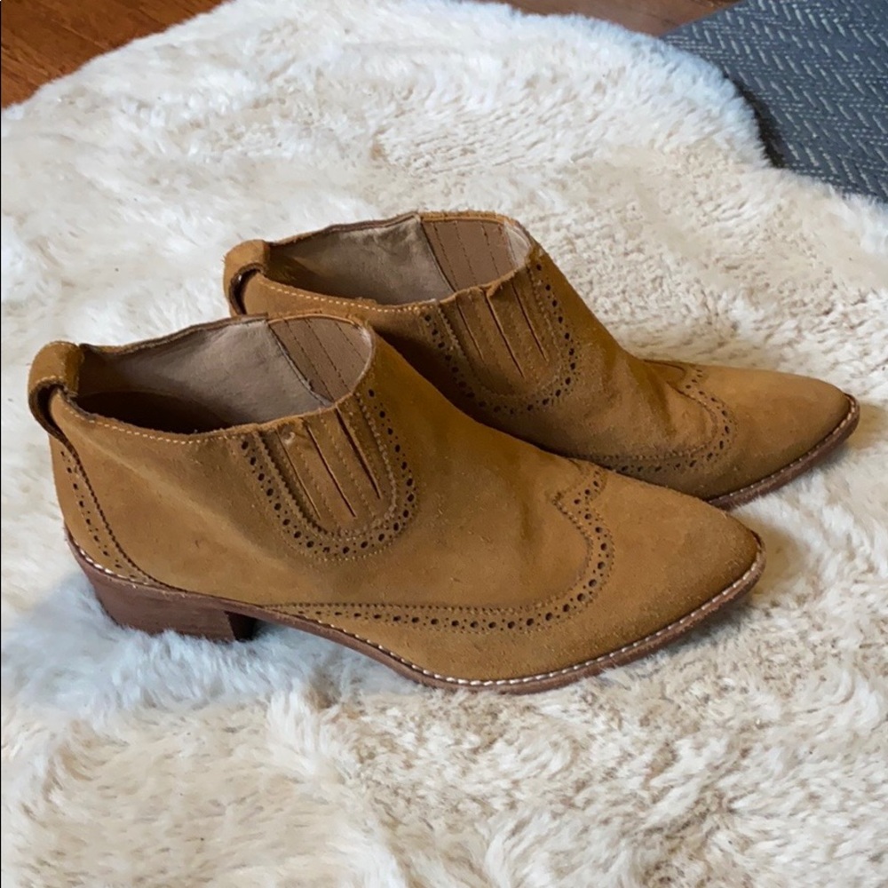 MADEWELL - cline western suede bootie